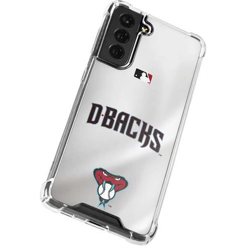 MLB Arizona Diamondbacks Home Jersey Galaxy S22 Plus Clear Case