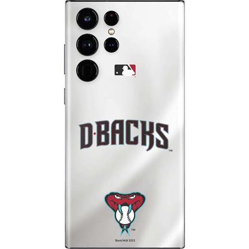 MLB Arizona Diamondbacks Home Jersey Galaxy S22 Ultra Skin