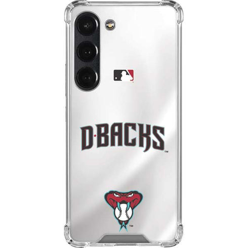 MLB Arizona Diamondbacks Home Jersey Galaxy S23 Clear Case
