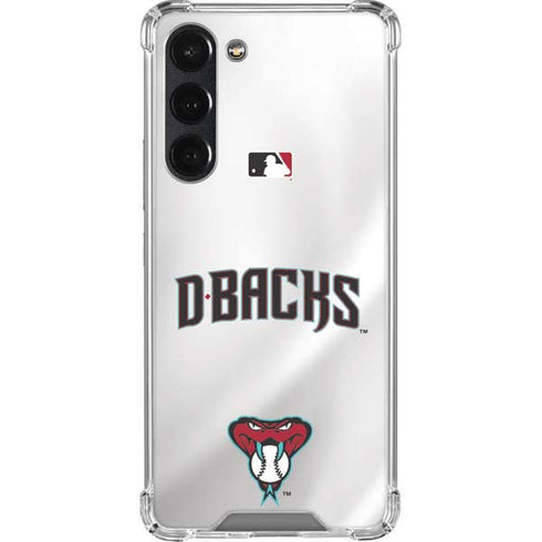 MLB Arizona Diamondbacks Home Jersey Galaxy S23 Plus Clear Case