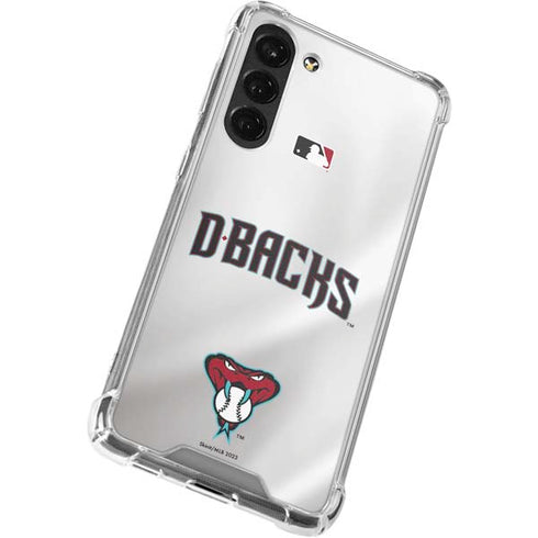 MLB Arizona Diamondbacks Home Jersey Galaxy S23 Plus Clear Case
