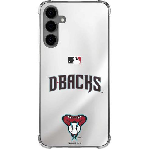 MLB Arizona Diamondbacks Home Jersey Galaxy S24 Plus Clear Case