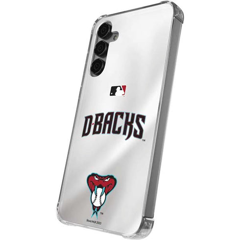 MLB Arizona Diamondbacks Home Jersey Galaxy S24 Plus Clear Case