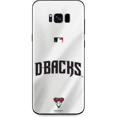MLB Arizona Diamondbacks Home Jersey Galaxy S8 Skin