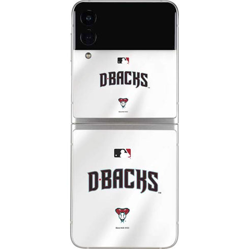 MLB Arizona Diamondbacks Home Jersey Galaxy Z Flip3 5G Skin