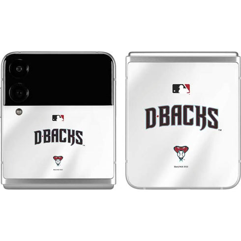 MLB Arizona Diamondbacks Home Jersey Galaxy Z Flip4 5G Skin