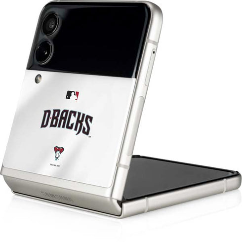 MLB Arizona Diamondbacks Home Jersey Galaxy Z Flip4 5G Skin