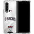 MLB Arizona Diamondbacks Home Jersey Galaxy Z Fold4 5G Clear Case