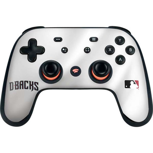 MLB Arizona Diamondbacks Home Jersey Google Stadia Controller Skin