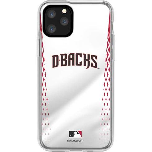 MLB Arizona Diamondbacks Home Jersey iPhone 11 Pro Clear Case