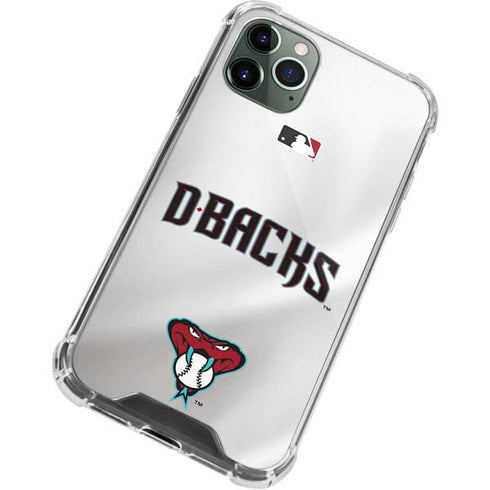 MLB Arizona Diamondbacks Home Jersey iPhone 12 Pro Clear Case