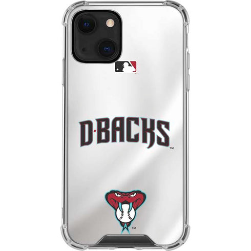 MLB Arizona Diamondbacks Home Jersey iPhone 13 Clear Case