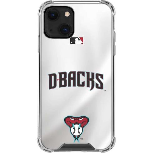 MLB Arizona Diamondbacks Home Jersey iPhone 13 Mini Clear Case