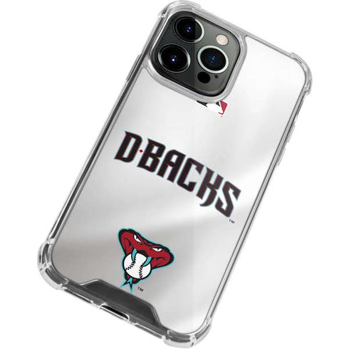 MLB Arizona Diamondbacks Home Jersey iPhone 13 Pro Clear Case