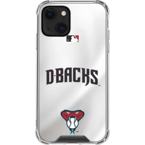 MLB Arizona Diamondbacks Home Jersey iPhone 14 Plus Clear Case