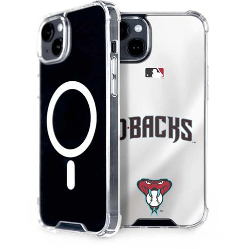 MLB Arizona Diamondbacks Home Jersey iPhone 15 Plus MagSafe Case