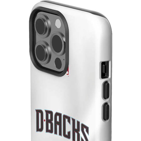 MLB Arizona Diamondbacks Home Jersey iPhone 15 Pro Impact Case