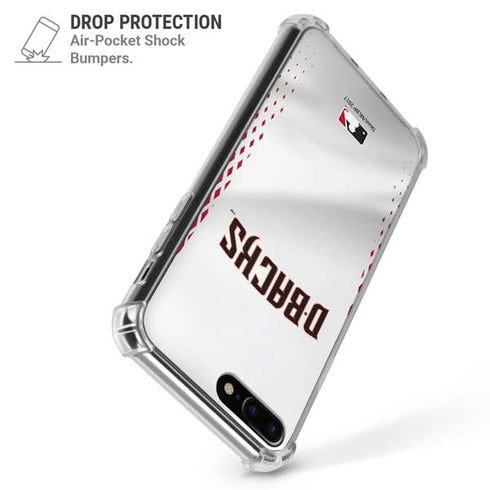 MLB Arizona Diamondbacks Home Jersey iPhone 7/8 Plus Clear Case