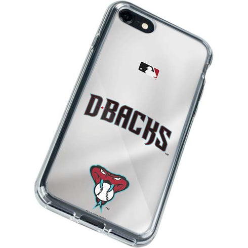 MLB Arizona Diamondbacks Home Jersey iPhone SE (2nd & 3rd Gen) Clear Case