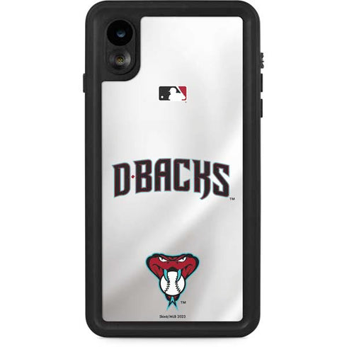 MLB Arizona Diamondbacks Home Jersey iPhone XR Waterproof Case