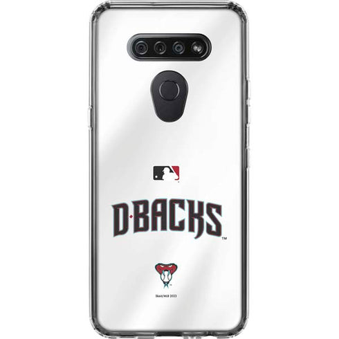 MLB Arizona Diamondbacks Home Jersey LG K51/Q51 Clear Case