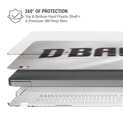 MLB Arizona Diamondbacks Home Jersey MacBook Pro 16in (2021-25) Case plus Skin