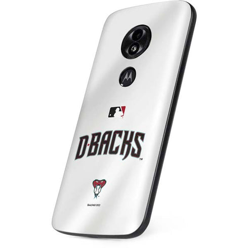 MLB Arizona Diamondbacks Home Jersey Moto E5 Play Skin