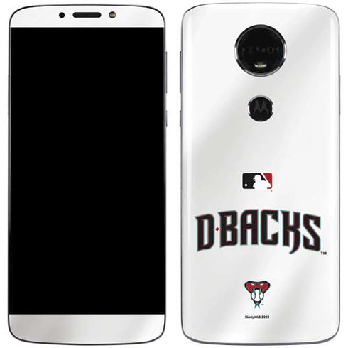 MLB Arizona Diamondbacks Home Jersey Moto E5 Plus Skin
