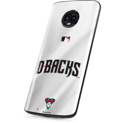 MLB Arizona Diamondbacks Home Jersey Moto G6 Skin