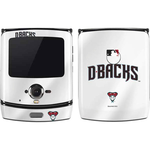 MLB Arizona Diamondbacks Home Jersey Motorola RAZR Skin