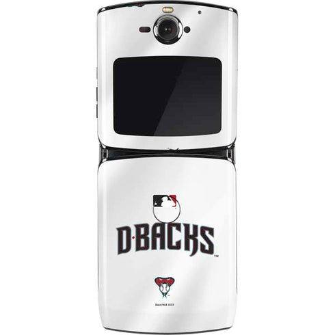 MLB Arizona Diamondbacks Home Jersey Motorola RAZR Skin