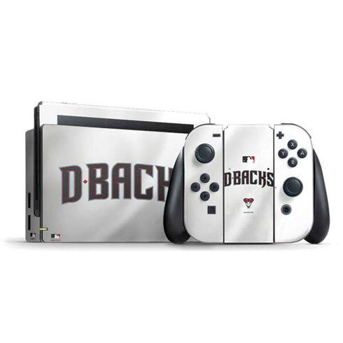MLB Arizona Diamondbacks Home Jersey Nintendo Switch Bundle Skin