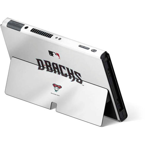 MLB Arizona Diamondbacks Home Jersey Nintendo Switch OLED (2021) Skin