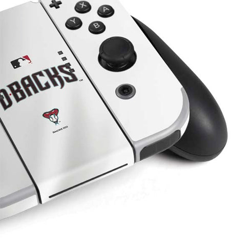 MLB Arizona Diamondbacks Home Jersey Nintendo Switch OLED (2021) Skin