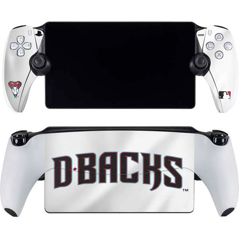 MLB Arizona Diamondbacks Home Jersey PlayStation Portal Remote Player Skin