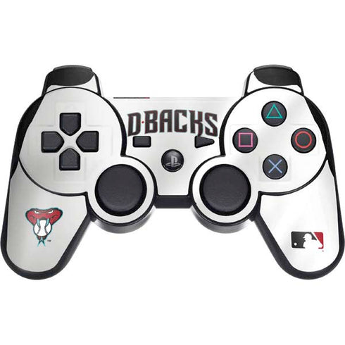 MLB Arizona Diamondbacks Home Jersey PS3 Dual Shock wireless controller Skin