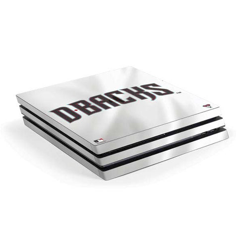 MLB Arizona Diamondbacks Home Jersey PS4 Pro Console Skin