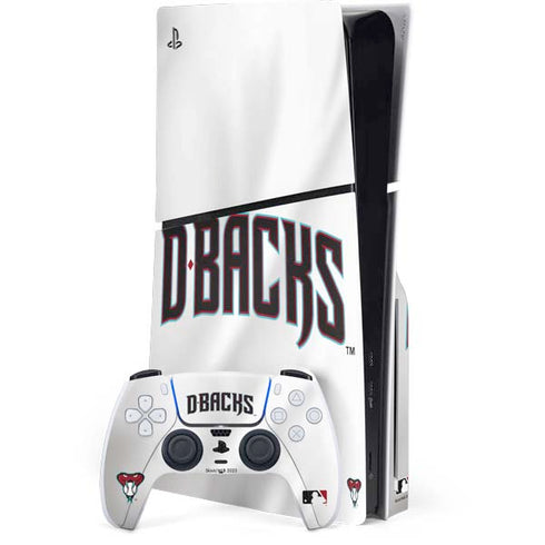 MLB Arizona Diamondbacks Home Jersey PS5 Slim Disk Bundle Skin