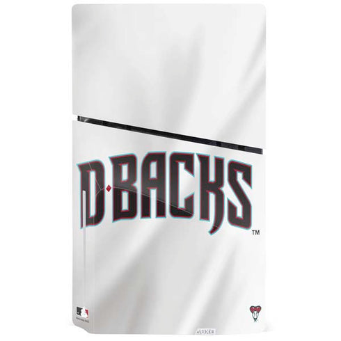 MLB Arizona Diamondbacks Home Jersey PS5 Slim Disk Console Skin