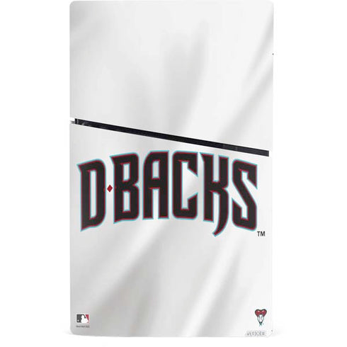 MLB Arizona Diamondbacks Home Jersey PS5 Slim Digital Edition Console Skin