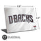 MLB Arizona Diamondbacks Home Jersey Universal Laptop 11in (8.8 x 6.2in) Skin