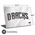 MLB Arizona Diamondbacks Home Jersey Universal Laptop 15in (12.2 x 8.8in) Skin