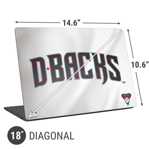 MLB Arizona Diamondbacks Home Jersey Universal Laptop 18in (14.6 x 10.6in) Skin