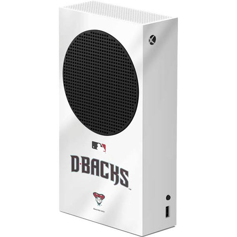 MLB Arizona Diamondbacks Home Jersey Xbox Series S Console Skin