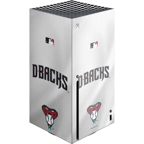 MLB Arizona Diamondbacks Home Jersey Xbox Series X Console Skin