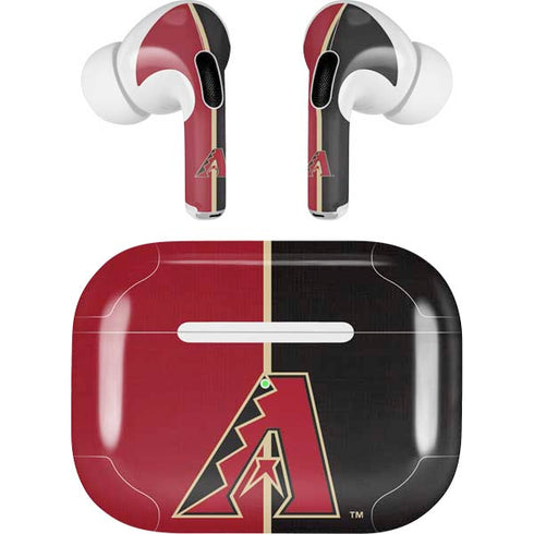 MLB Arizona Diamondbacks Split AirPods Pro 2nd Gen Skin