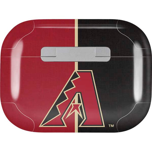MLB Arizona Diamondbacks Split AirPods Pro 2nd Gen Skin