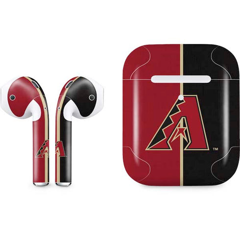 MLB Arizona Diamondbacks Split Apple AirPods 2 Skin