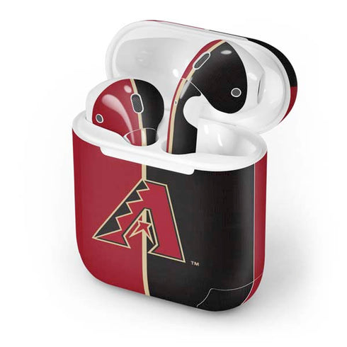 MLB Arizona Diamondbacks Split Apple AirPods Skin