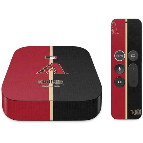 MLB Arizona Diamondbacks Split Apple TV Skin